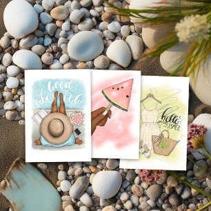 Summer Beach Vacation Birthday Party Invitation