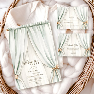 Gender Neutral Nesting Party Baby Shower Invitation