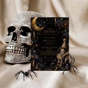 Invitation Fête d'Halloween de Clown Vintage