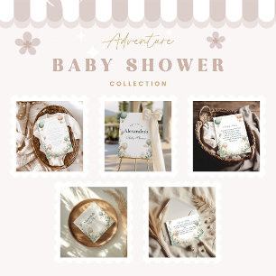 Whimsical Hot Air Balloon Books for Baby  Enclosure Card