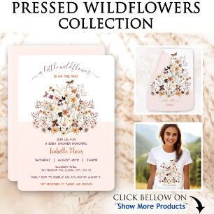 Pressed Wildflowers Botanical Floral Name Mug