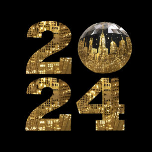 2024-New Years Eve Party-Ball-NYC Gold- Favor Box