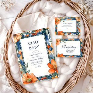 Mediterranean Tiles Amalfi Capri Invitation