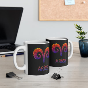 Aries Zodiac Sign / Aries Zodiac Coffee Mug