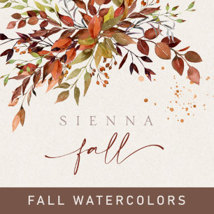 FALL Script All in One Wedding Invite