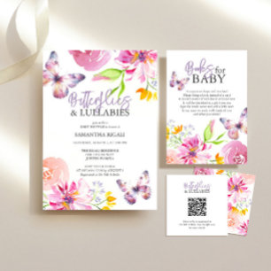Gobelets En Papier Thème Papillon Purple Personnalisé