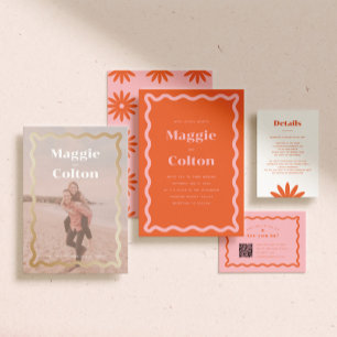 Mariage de marguerite tout en une invitation