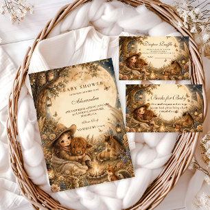Serviette En Papier Fille Fantaisiste Fête Prénatale Western Boho