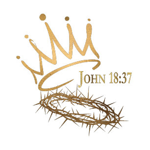 KING JESUS Elegant Mahogany Christian Christmas  Throw Pillow