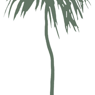 Mele Kalikimaka Hawaiian Merry Christmas Palm Foil Holiday Card