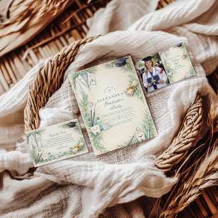 White Coat Dentist Graduation Celebration Thank You Card