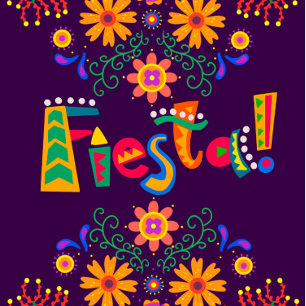 Purple Fiesta Floral Baby Shower All In One Invitation