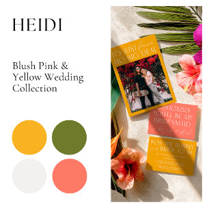 Minimal Vibrant Pink Details & RSVP Online QR Code Enclosure Card