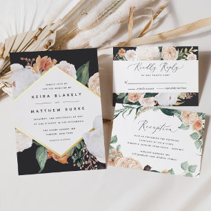 Boho Blooms   Modern Geometric Floral Wedding