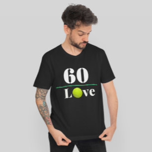 Tennis 60th birthday anniversary with tennis ball  classic round sticker