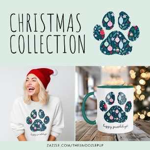 Happy Pawlidays Christmas Dog Lover Sweater 