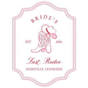 Bride’s Last Rodeo Napkin