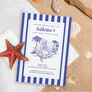 Assiettes En Carton Dernière Toast Bandes Bleues Sirène Enterrement de