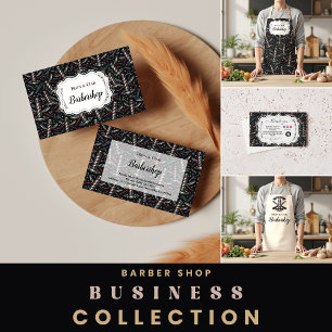 Vintage Barbershop Tools Pattern Apron