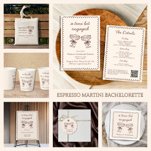 A Bride In A Tini Bit Espresso Martini Bach Party Paper Cups