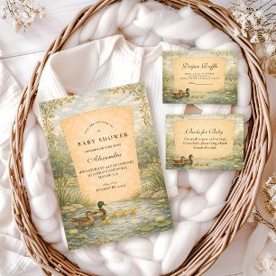 Duckling Pond Diapper Raffle Enclosure Card