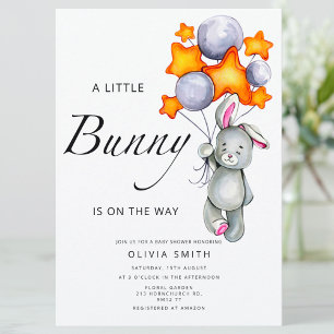 Little bunny baby shower baby bucket list