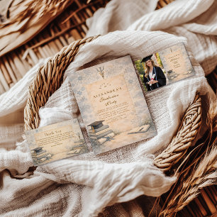 Timeless Psychology Graduation Thank You Card