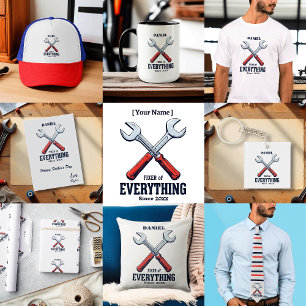 Fixer of Everything Since   Custom Father's Day T-Shirt