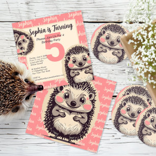 Cute Hedgehog Hedgie Custom Text Coffee Mug