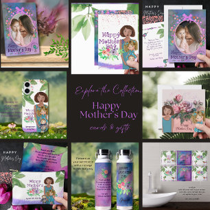 HAPPY MOTHER'S DAY from kids Holiday Card