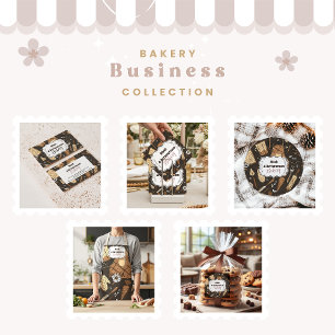 Rustic Baking Business Discount Card