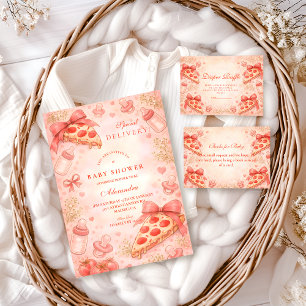 Pizza Night Baby Shower Napkin