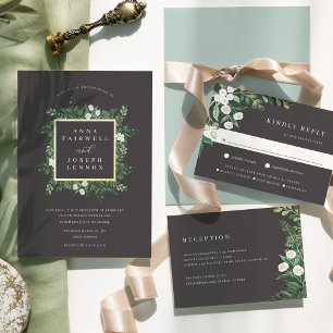 Greenhouse   Elegant Watercolor Botanical Wedding