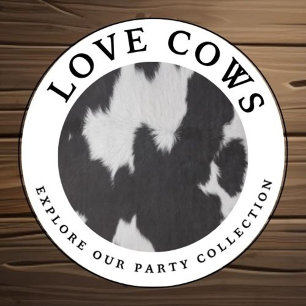 cow hide black white   satin ribbon