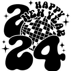 Happy New Year 2024 Napkin