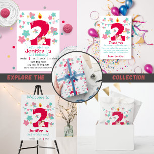 Pawsome Two: Doggie Delight Birthday Postcard