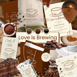 Rustic Love is Brewing Coffee Birdal Shower