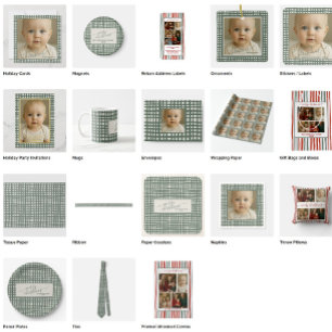 Modern mother collage Christmas family T-Shirt