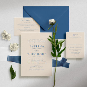 Faire-part de mariage Formel Parker Landsape