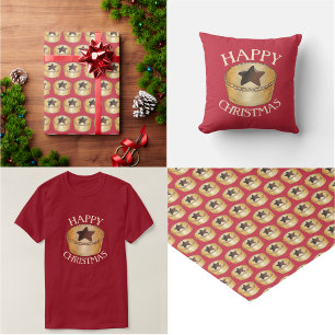 T-shirt Royaume-Uni British Food Fruit Mince Pie Joyeux No