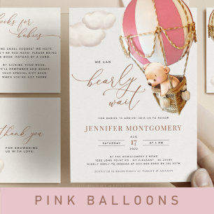Bear Hot-Air Balloon Invitation