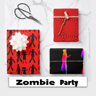 Zombie Kids Birthday Party Invitation