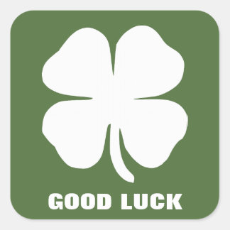 Custom Good Luck Stickers | Zazzle.ca