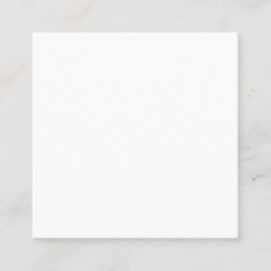 Square, 2.5" x 2.5" Business Card