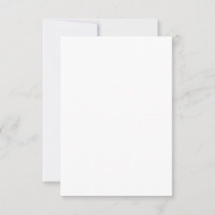 Flat Invitation, Size: 9 cm x 12.5 cm, Paper: Matte, Envelopes: White