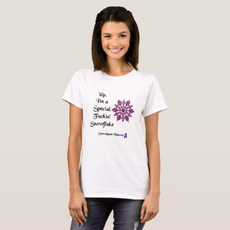 I'm a Special F'ing Snowflake Sarcoidosis Warrior T-Shirt
