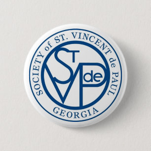 SVdP Logo 2 Inch Round Button