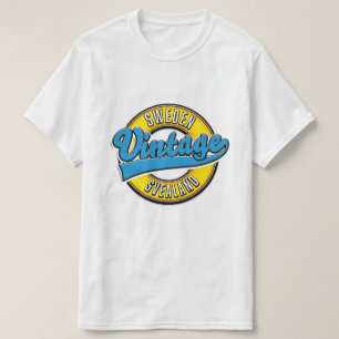 Svealand Sweden Vintage style logo T-Shirt