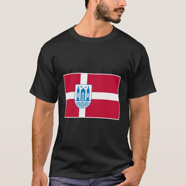Svendborg Flag Apparel National Pride Souvenir Gif T-Shirt (Front)
