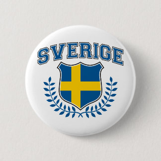 Sverige 2 Inch Round Button